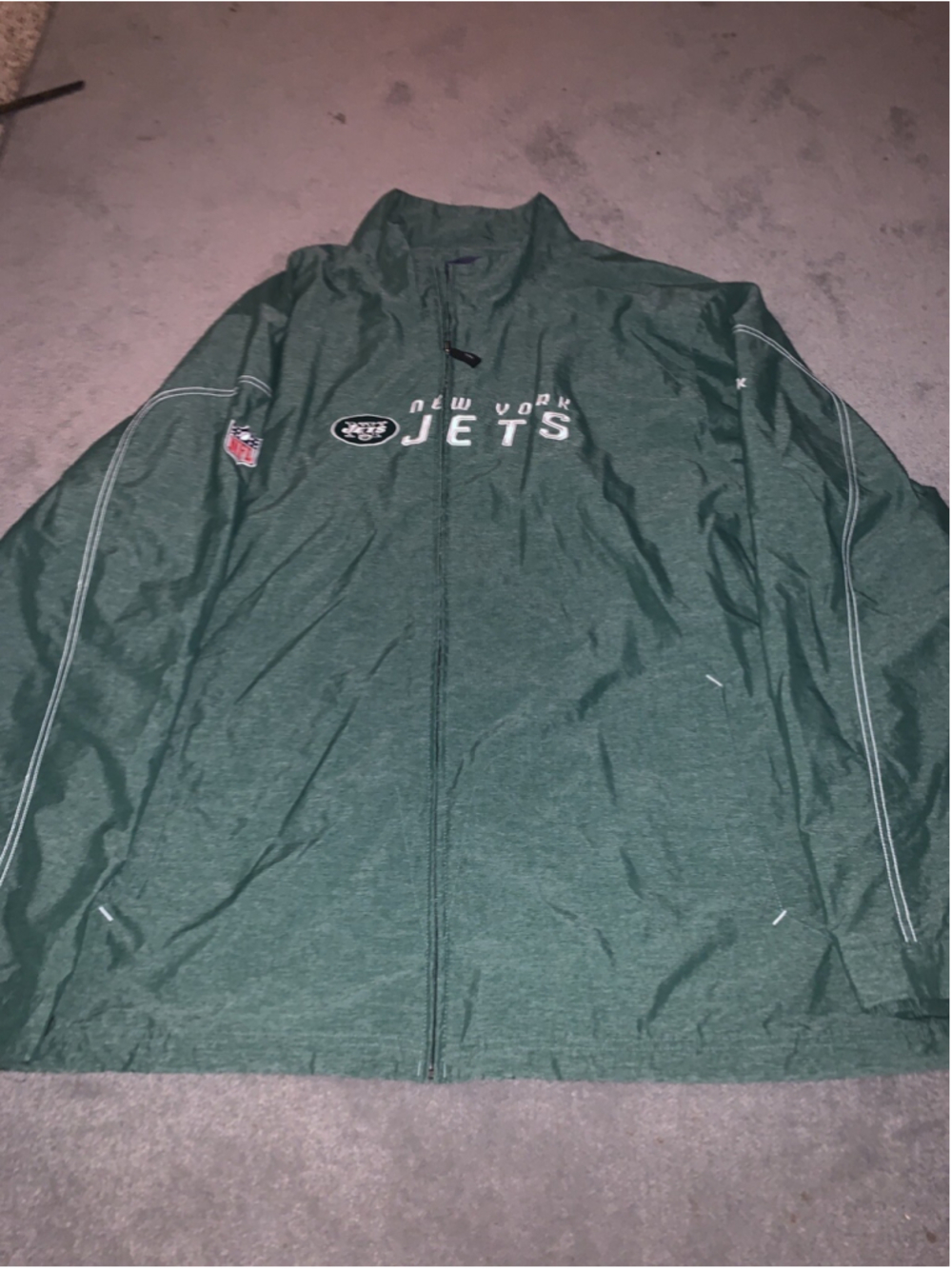 New York Jets NFL Nike Property Of Jets Hooded Hoodie Sweatshirt Adult XXL 2XL